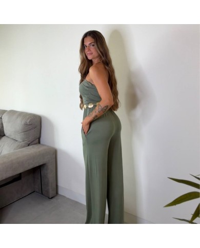 MONO BOMBACHO VERDE MILITAR