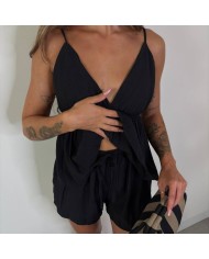 CONJUNTO TRIÁNGULO CORTO NEGRO