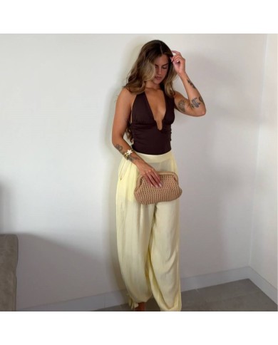 PANTALAÓN LAZO AMARILLO