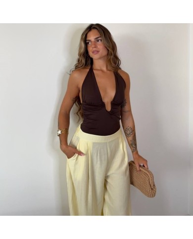 PANTALAÓN LAZO AMARILLO