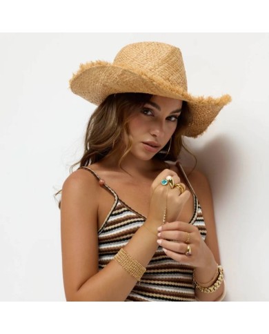 VESTIDO RAYAS CHOCO