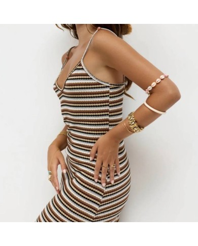 VESTIDO RAYAS CHOCO