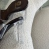 ZUECO TRANSPARENTE CHOCO