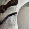 ZUECO TRANSPARENTE CHOCO