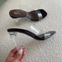 ZUECO TRANSPARENTE CHOCO