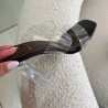 ZUECO TRANSPARENTE CHOCO