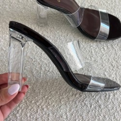 ZUECO TRANSPARENTE CHOCO