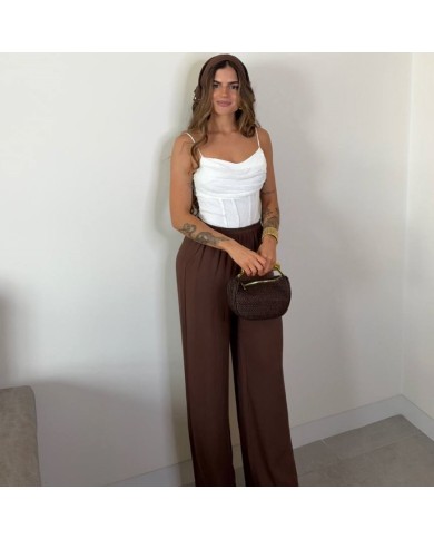PANTALÓN PAÑUELO CHOCO