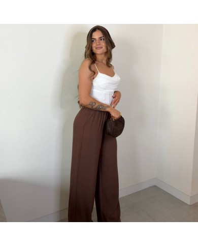 PANTALÓN PAÑUELO CHOCO