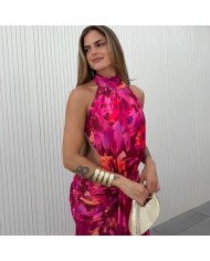 VESTIDO ELVIRA FUCSIA