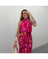 VESTIDO ELVIRA FUCSIA