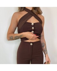 CONJUNTO BOTONES CHOCO