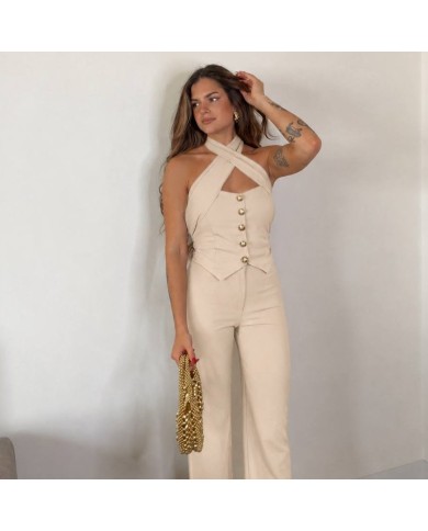 CONJUNTO BOTONES CREMA