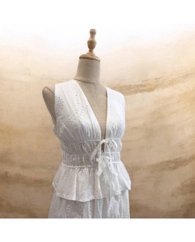CONJUNTO NUDOS CALADO BLANCO