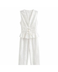 CONJUNTO NUDOS CALADO BLANCO