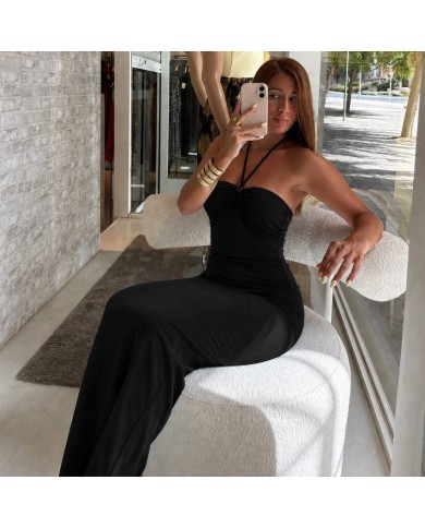 VESTIDO FRUNCE AL CUELLO NEGRO