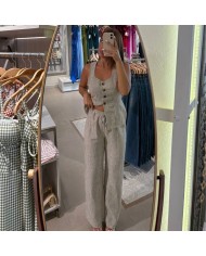 CONJUNTO TIPO LINO TAUPÉ