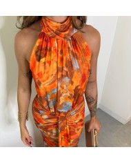 VESTIDO ELVIRA NARANJA