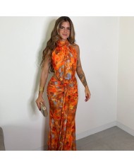VESTIDO ELVIRA NARANJA
