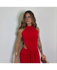 VESTIDO ELVIRA ROJO