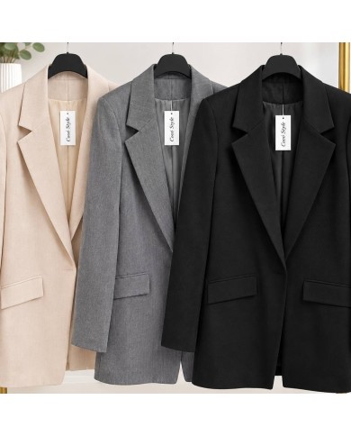 BLAZER LARGA GRIS