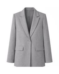 BLAZER LARGA GRIS
