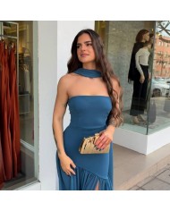 VESTIDO SERENA PETRÓLEO