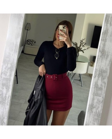 FALDA PANTALÓN BURDEOS