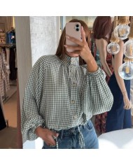CHAQUETA VICHY VERDE