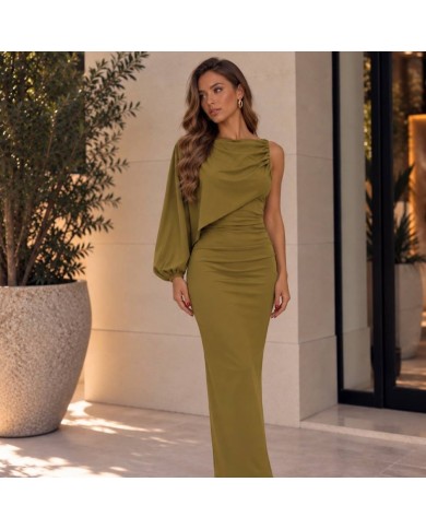 VESTIDO CAPA PISTACHO
