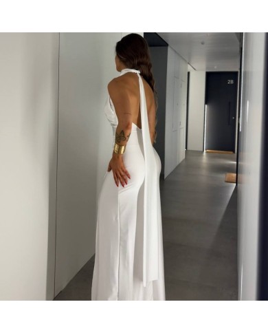 VESTIDO HALTER BLANCO