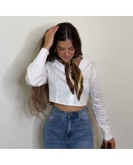 CAMISA CROPPED BLANCA