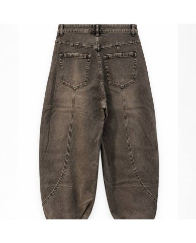 JEANS BALLOON PUÑO BRONCE