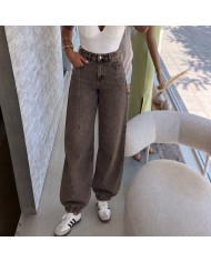 JEANS BALLOON PUÑO BRONCE