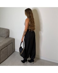 PANTALÓN TRAJE PUÑO NEGRO