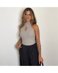 PANTALÓN TRAJE PUÑO NEGRO