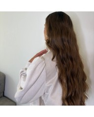 CHAQUETA ANTELINA CREMA