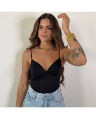 BODY ESCOTE V NEGRO