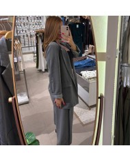 BLAZER LARGA GRIS