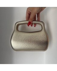 BOLSO EVENTO ASA DORADO
