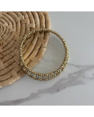 CHOKER ESPEJOS DORADO
