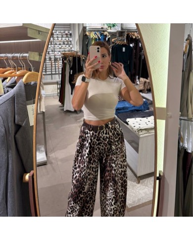 PALAZZO ANIMAL PRINT
