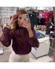 FALDA PANTALÓN CINTURÓN CREMA