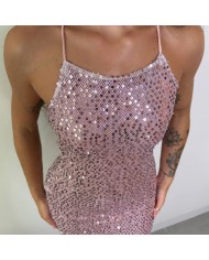 VESTIDO LENTEJUELAS ROSITA