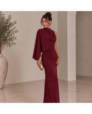 PREVENTA VESTIDO CAPA VINO