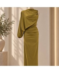 PREVENTA VESTIDO CAPA VERDE OLIVA