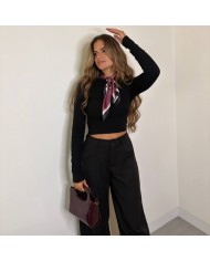 PANTALÓN BOLSILLOS NEGRO
