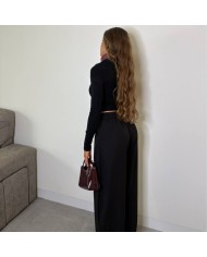 PANTALÓN BOLSILLOS NEGRO