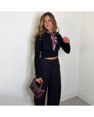PANTALÓN BOLSILLOS NEGRO
