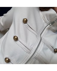 CONJUNTO DEPORTIVO DOBLE BOTONADURA BEIGE